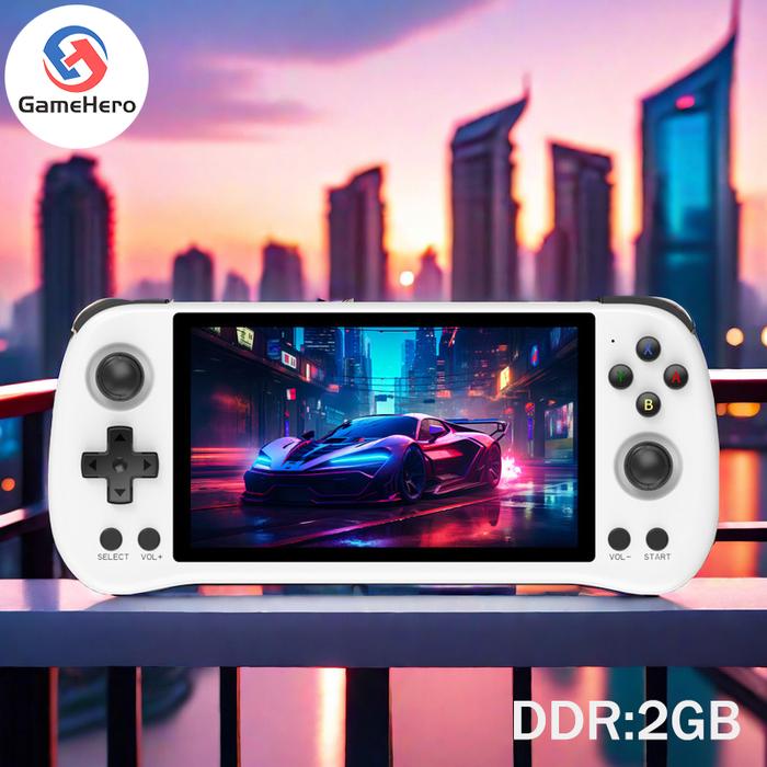 Gambar POWKIDDY X55 Retro Opendinglinux Video Handheld Game Console 5.5 Inch dari azkhaalhasby undefined Tokopedia