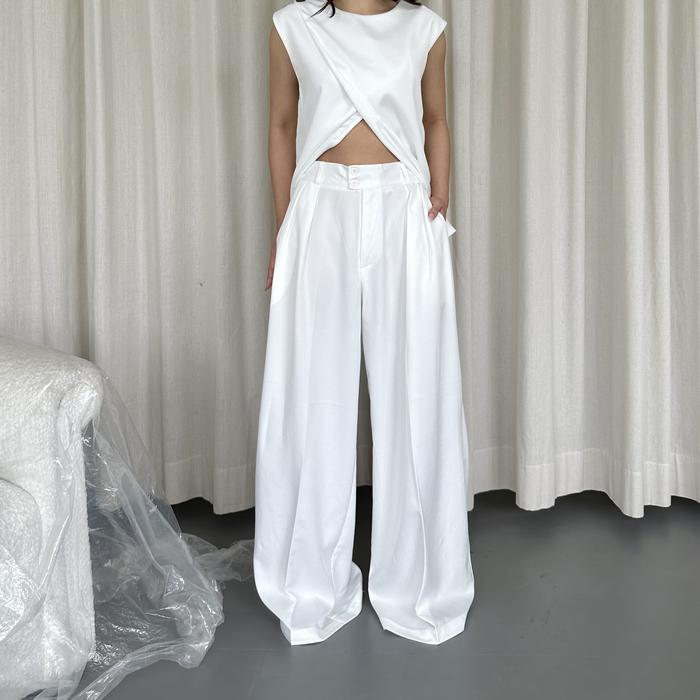Gambar NARA PANTS | POSHA Celana Panjang - White dari Posha Official undefined Tokopedia