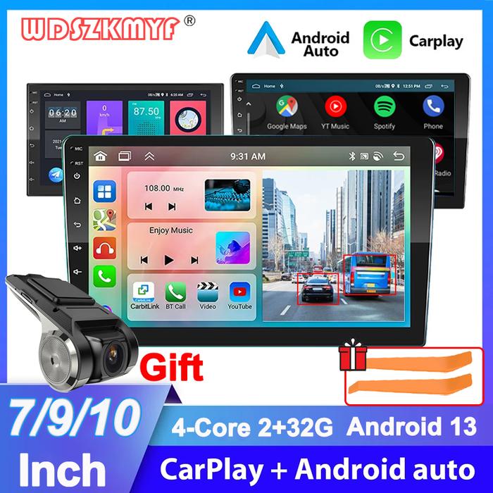 Gambar 2 Din Car Audio Android 13 Car Radio Androidauto Carplay Automotive dari Sodaco store undefined Tokopedia