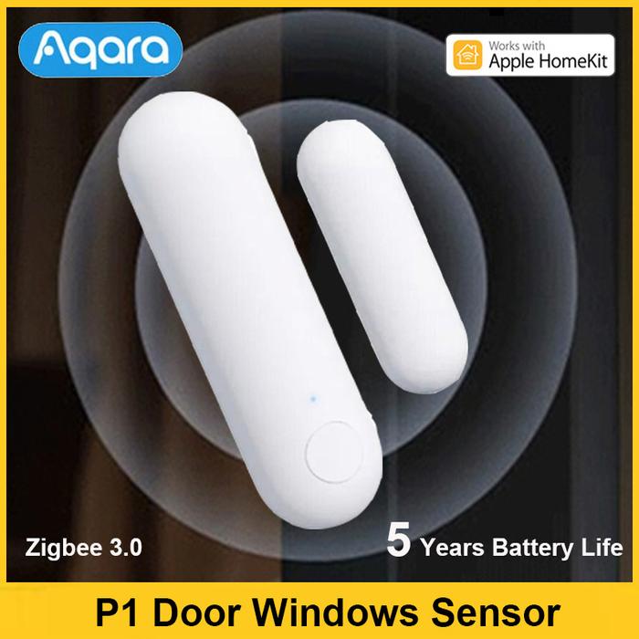 Gambar Original Aqara Door Window Sensor P1 Smart Detector Zigbee 3.0 Wireless Linkage Smart home Devices For Homekit APP dari Kranen undefined Tokopedia