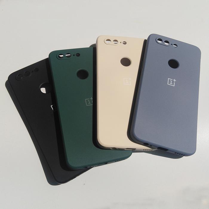 Gambar For Oneplus 5T Case Liquid Silicone Soft Phone Case Luxury Full dari maternalll undefined Tokopedia