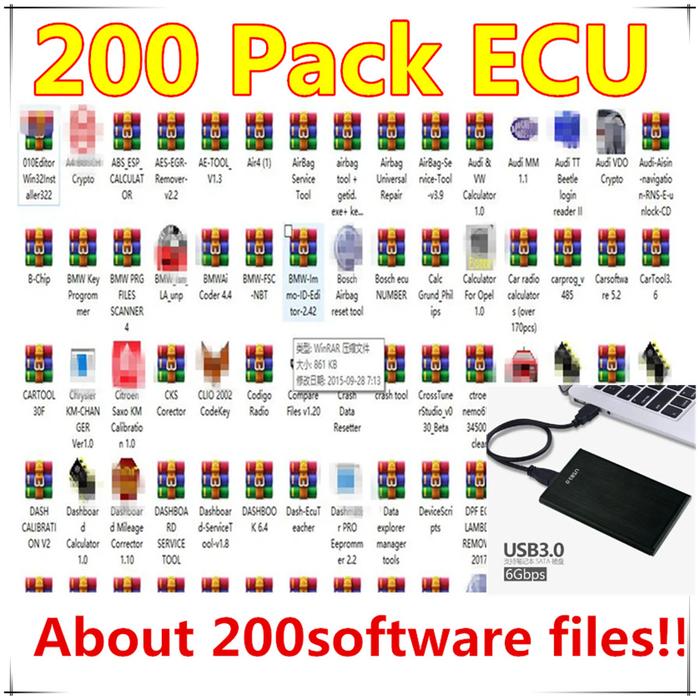 Gambar Newest 200 Pack ECU Tuning Softwares 200in 1 MEGA Pack Chip Tuning Ecu software Egr Remover Dpf Remover Adblue Remover And files dari mujaerherbal undefined Tokopedia
