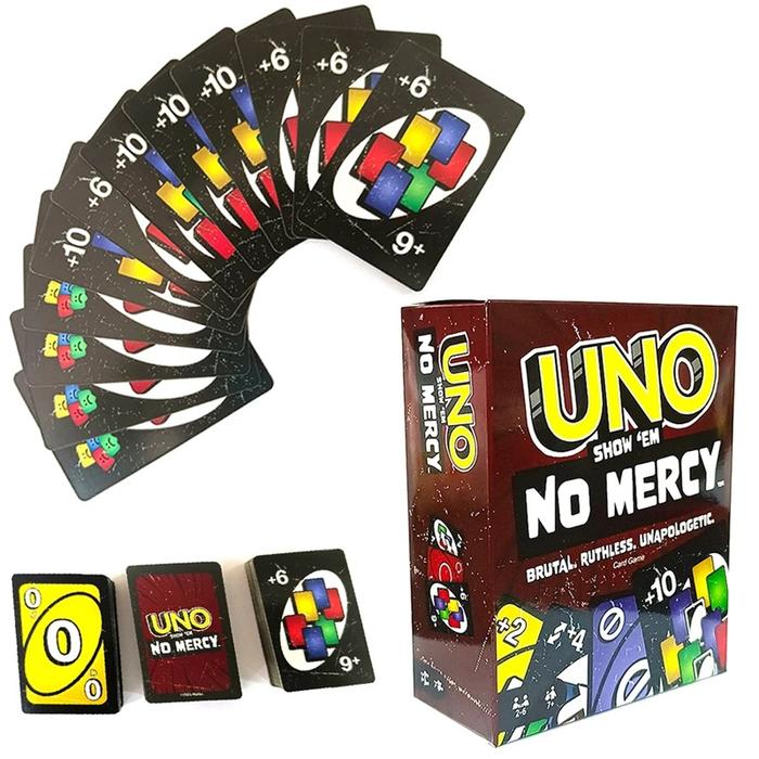 Gambar Newest Uno No mercy Game Board Games UNO Cards Table Family Party Entertainment UNO Games Card Toys Children Birthday Christmas dari yayaya bfgg undefined Tokopedia