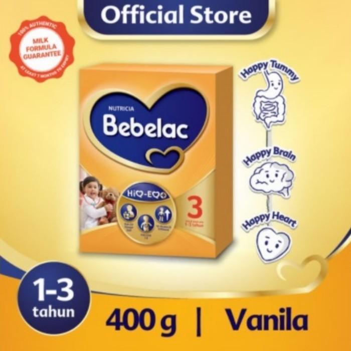 Gambar TERLARIS Bebelac 3 Vanilla / Vanila 400 gr dari @divisi undefined Tokopedia