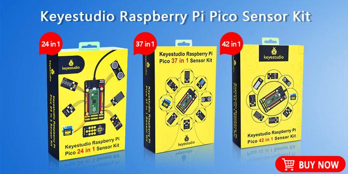Gambar AYS  Keyestudio 4WD Raspberry Pi PICO Robot for Raspberry Pi Pico Programming STEM Robotics Kit Support Arduino +Python Tutorial dari ayshitstore undefined Tokopedia