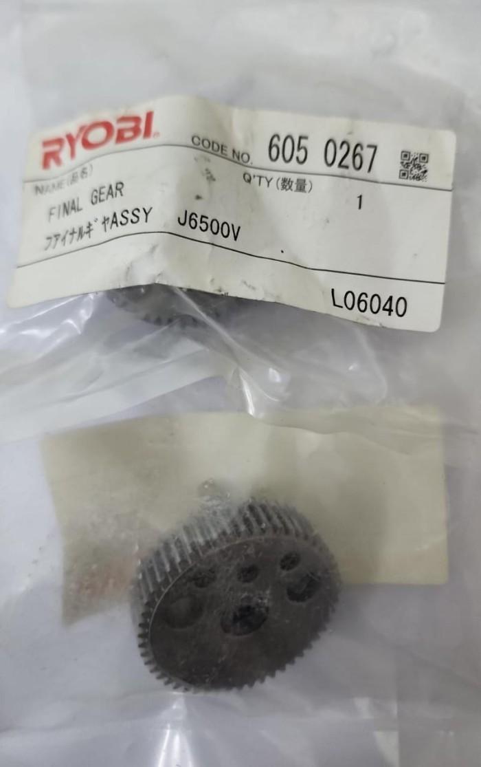 Gambar Spare Part Power Tool (J-6500V) 6050267 - Final Gear Kyocera Ryob Best dari HARDWARECOLLECTIONBDG undefined Tokopedia
