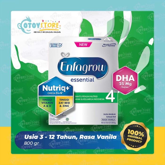 Gambar TERLARIS Enfagrow Essential 4 Vanila Susu Formula 800 gram dari @divisi undefined Tokopedia