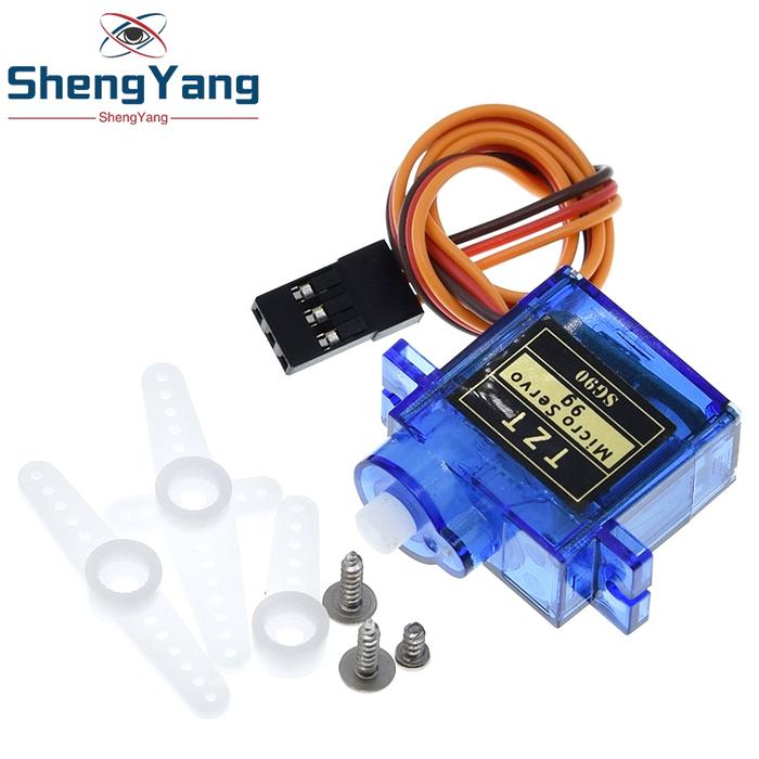 Gambar Violet Valley TZT Smart Electronics Rc Mini Micro 9g 1.6KG Servo SG90 for RC 250 450 Helicopter Airplane Car Boat Brand New dari Violet Valley undefined Tokopedia