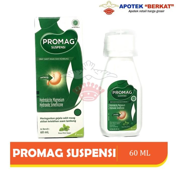 Gambar Promag Cair Sirup Suspensi Obat Maag dan Kembung kemasan Botol 60 dari hardi339 undefined Tokopedia