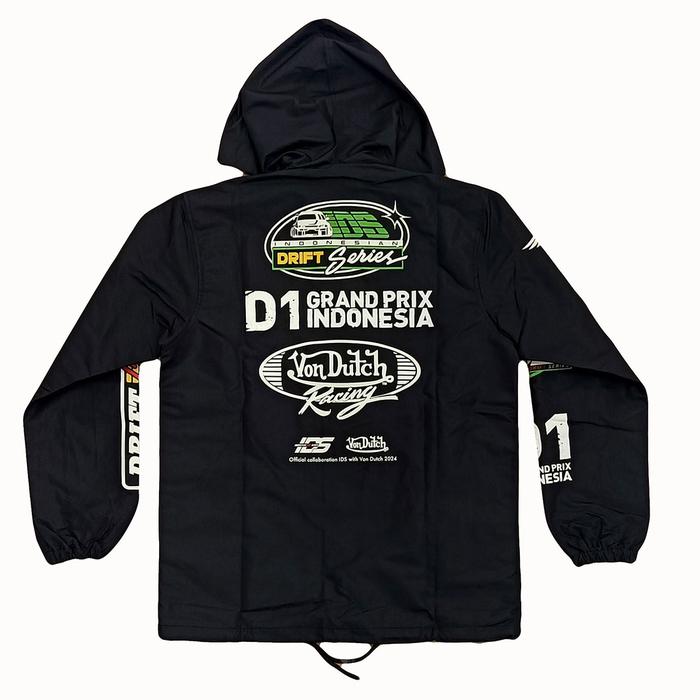 Gambar Von Dutch x IDS Collaboration Windbreaker DS06 Black - M dari Vondutch.id Store undefined 4 Tokopedia