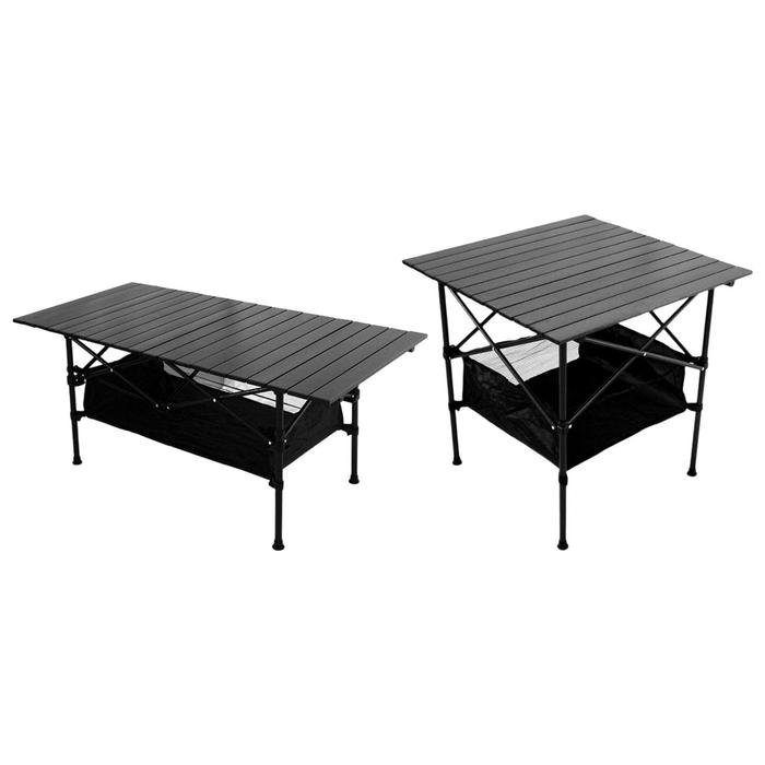 Gambar Camping Table Folding Table Ultralight Aluminum Furniture with Carrying Bag Picnic Table for BBQ Picnic Hiking Garden Beach dari makana ri undefined Tokopedia