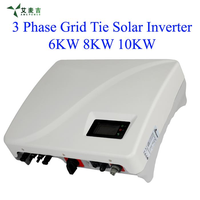 Gambar 5KW 6KW 8KW 10KW Three Phase Grid Tie Solar Power Inverter MPPT Waterp dari Sodaco store undefined Tokopedia