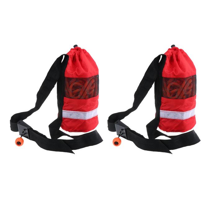 Gambar Water Throwable Throw Bag Reflective Portable Boating Swimming Fishing 8mm Dia Accessories Floating Throwing Line Floating Rope dari makana ri undefined Tokopedia