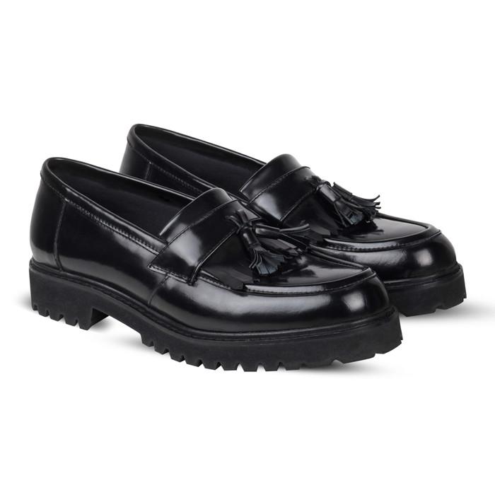Gambar NAPPA MILANO PAM TASSEL BLACK - Leather Shoes Wanita - 41 dari Nappa Milano undefined Tokopedia