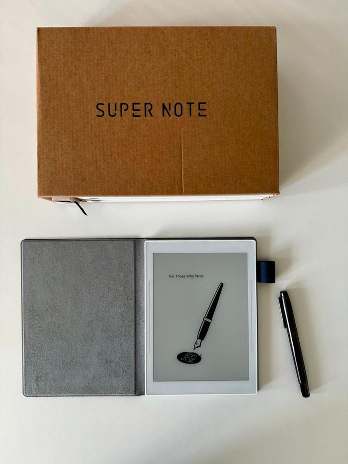 Gambar Supernote Nomad A6X2 e Ink Note Taking Tablet - Tablet + Metal Pen + Folio Leather dari GarasiFILM undefined Tokopedia