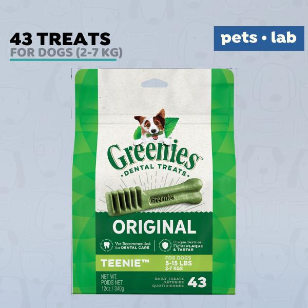 Gambar Greenies Original Teenie Dental Dog Treats Anjing Gigi Snack Canine - 43 Treats dari Pets Lab undefined Tokopedia