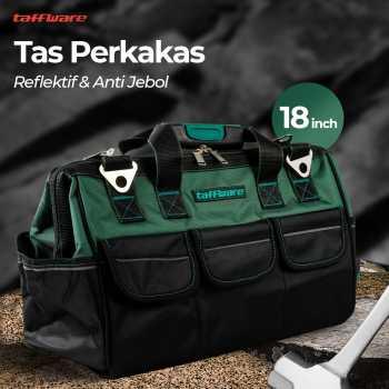 Gambar Taffware Tas Perkakas Storage Tool Bag Waterproof with Reflective Strips - A03369 dari Meydo .id undefined Tokopedia