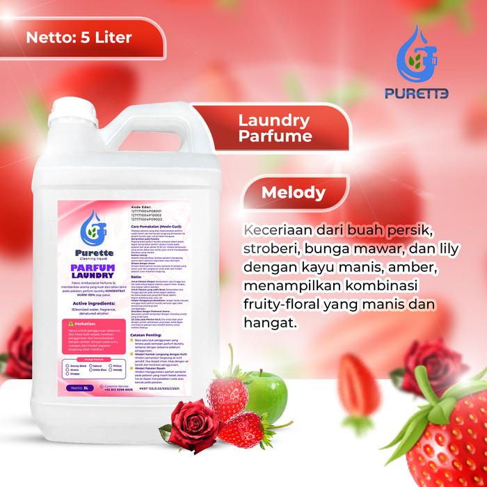 Purette Fluids Jual Parfum Laundry Fabric Spray Antibacterial PREMIUM PURETTE 5L ...