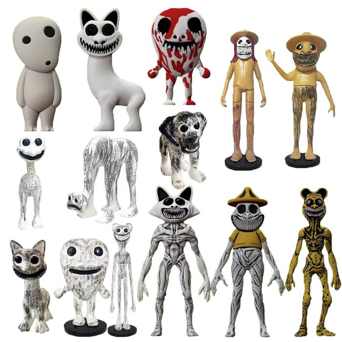 Gambar 6/8pcs Zoonomaly Action Figures Zoonomaly Horror Game Figuras Models Decorative Toys Zoonomaly Guard Cat Koala Monster Set dari RODJALIE undefined Tokopedia