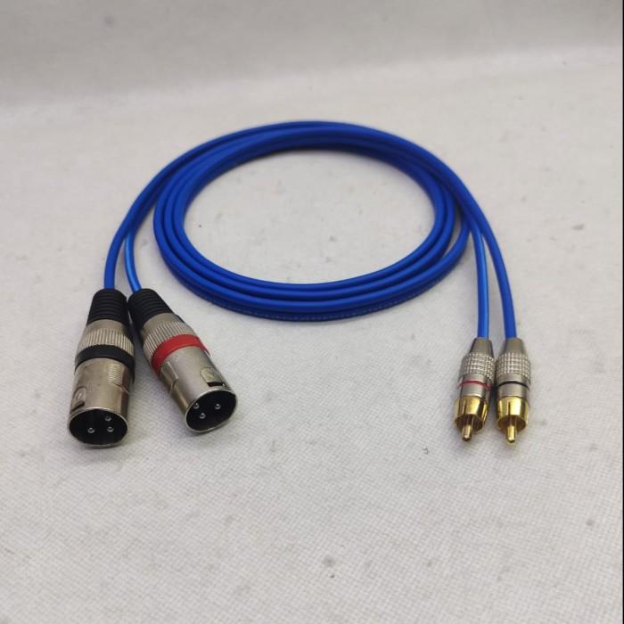 Gambar kabel kitani 50cm-3 meter rca male To canon xlr male - 50CM - 1 METER dari NUGRAHA STORE 36 undefined Tokopedia