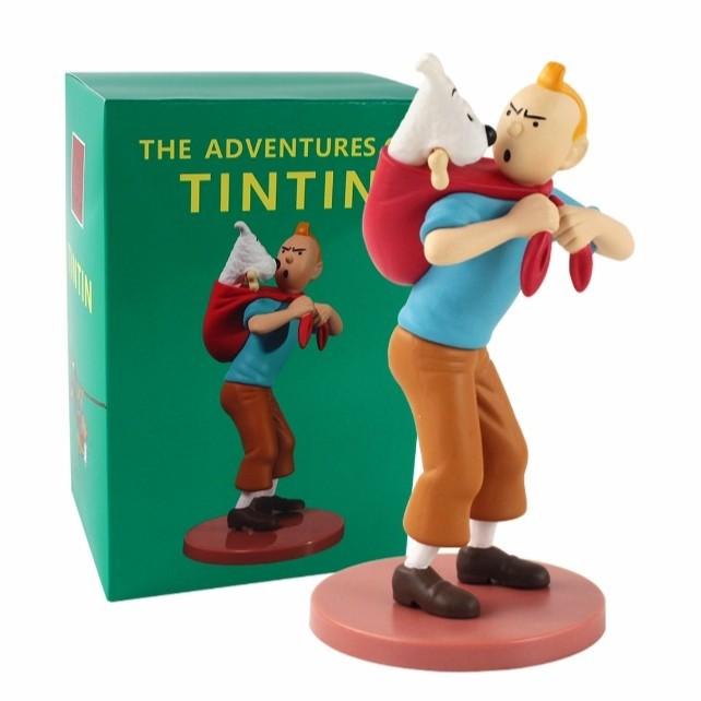 Gambar the adventure of tintin series action figure dari Trondolodon undefined Tokopedia