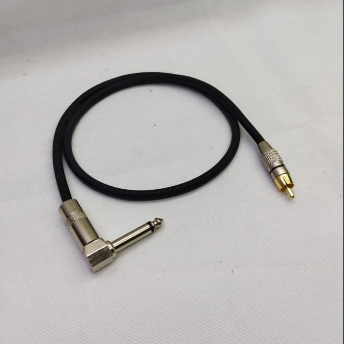 Gambar kabel audio akai 6,5 L male To rca male 50cm-5 meter - 50CM - 50CM dari NUGRAHA STORE 36 undefined Tokopedia