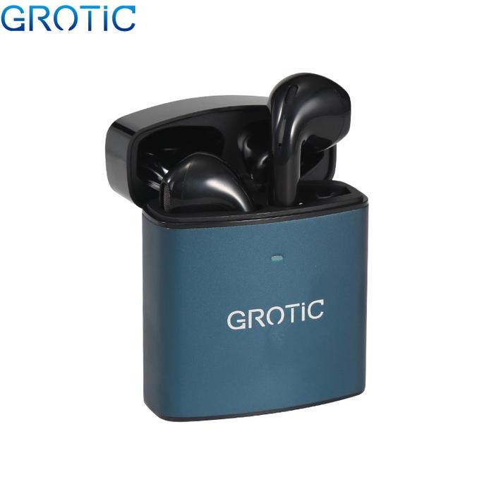 Jual GROTIC Headset Bluetooth HiFi Bass Stereo Music TWS Earphone - Main Image