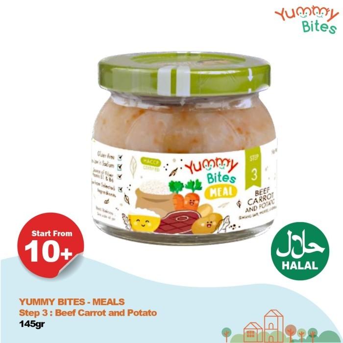 Gambar Yummy Bites Meal Step 3 (10bulan) Yummybites Bubur Siap Santap Mpasi - SalmonSpinach dari Littlee Love Baby undefined Tokopedia