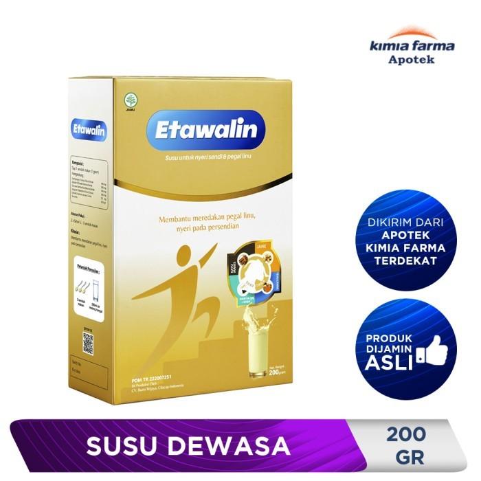 Gambar ETAWALIN 200 GR / SUSU NYERI SENDI & PEGAL LINU / KIMIA FARMA dari Kimia Farma Apotek Bodetabek undefined Tokopedia