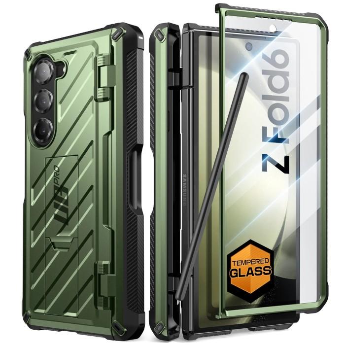 Gambar CASE SAMSUNG Z FOLD 6 SUPCASE UB PRO FULL BODY SAMSUNG Z FOLD 6 CASING - GREEN dari Tsuraya Storee undefined Tokopedia