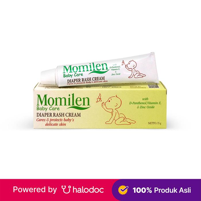 Gambar Momilen Diaper Rash Cream 15 g  - Krim Anti Ruam Bayi - Halodoc dari Apotek Zada Farma Bandung undefined Tokopedia