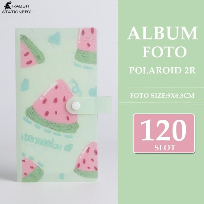 Gambar 120/240 Slot Album Foto Polaroid 2r Mini Tempat Card | Tempat Photocard EXO BTS NCT Photo Card Holder Warna Idol Kartu Nama Photo -Rabbit Stationery - Semangka-120Slot dari Rabbit_Stationery undefined Tokopedia
