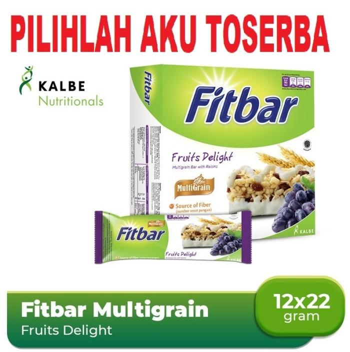 Gambar [H3T] Fitbar FRUITS DELIGHT Multigrain Cereal Bar isi 12 - (HARGA 1 BOX) dari RUBIANTORUBIYATI undefined Tokopedia