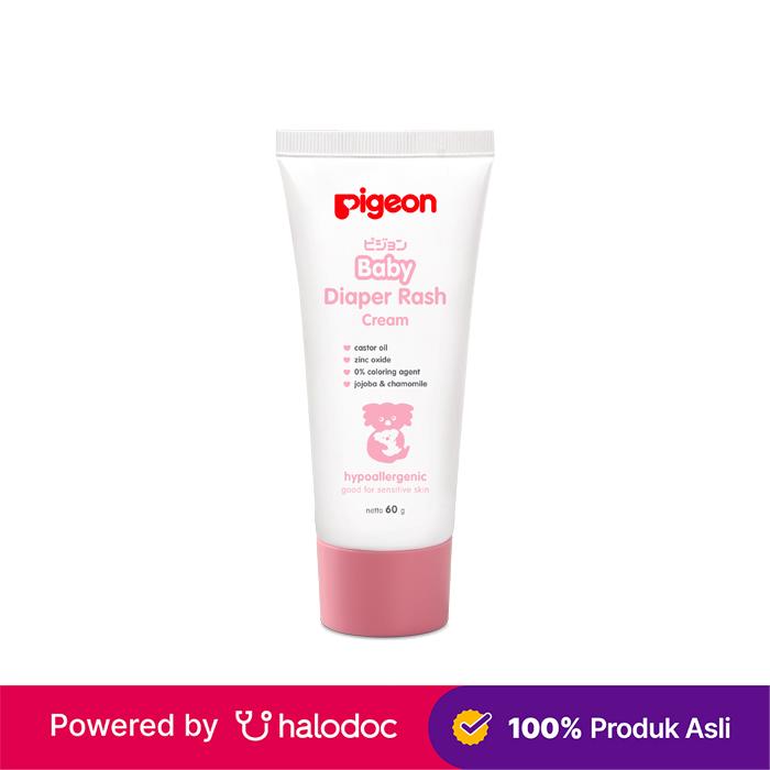 Gambar Pigeon Baby Diaper Rash Cream 60 gr  - Krim Anti Ruam Bayi - Halodoc dari Apotek La Finia Farma 2 Cinere undefined Tokopedia