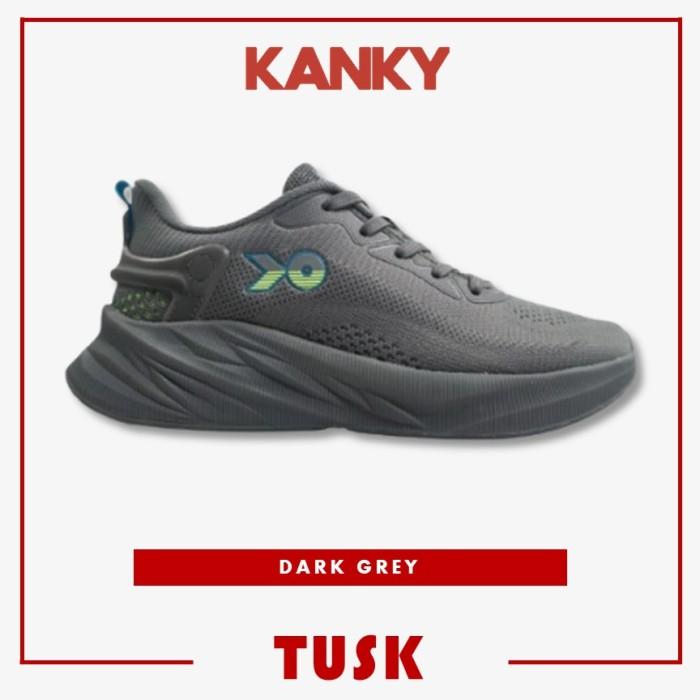 Gambar Sepatu Kanky Hiro Nobunaga V2 Original Sneakers Casual Sport Pria Wanita - Dark Grey, 43 dari Daily Mart by TKS undefined Tokopedia