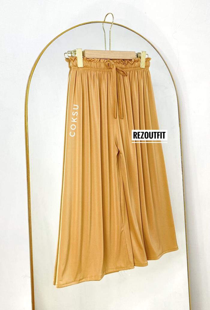 Gambar Celana Kulot Jersey 7/8 Jumbo XXL / Kulot Pendek Selutut - COKSU dari rez outfit undefined Tokopedia