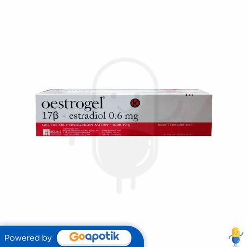 Gambar OESTROGEL GEL ISI 80 GRAM TUBE dari Apotek Osprey by GoApotik undefined Tokopedia