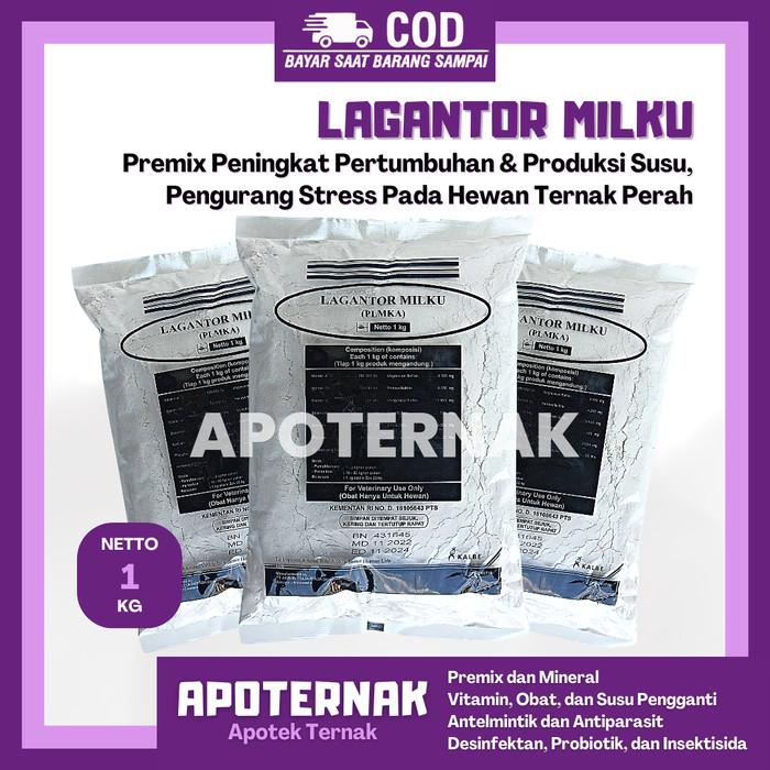 Gambar LAGANTOR MILKU 1 kg | Premix Peningkat Produksi Susu & Pertumbuhan dari yayatokok undefined Tokopedia