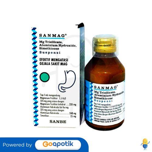 Gambar SANMAG SUSPENSI 120 ML BOTOL dari Apotek Basmalah Lima Puluh Kota undefined Tokopedia
