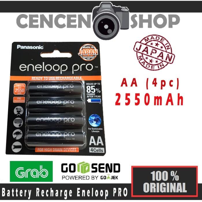 8x Eneloop PRO AA Akkus 2550 MAh – Mit 2 Akkuboxen, Bis Zu 500x Wiederaufladbar, Sofort Einsatzbereit