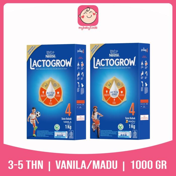Gambar LACTOGROW 3 4 VANILA MADU SUSU PERTUMBUHAN ANAK 1-3 TAHUN 3-5 THN 1Kg dari dianababy&#39;care undefined Tokopedia