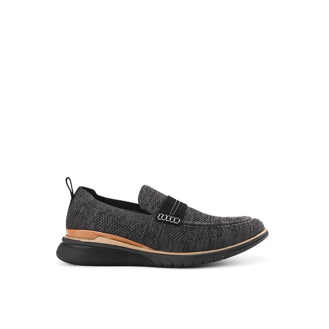 Gambar Hush Puppies Sneakers Pria Advance Knit Loafer Bold Black Knit - Black, 40 dari Hush Puppies Official Store Kota Tangerang Tokopedia