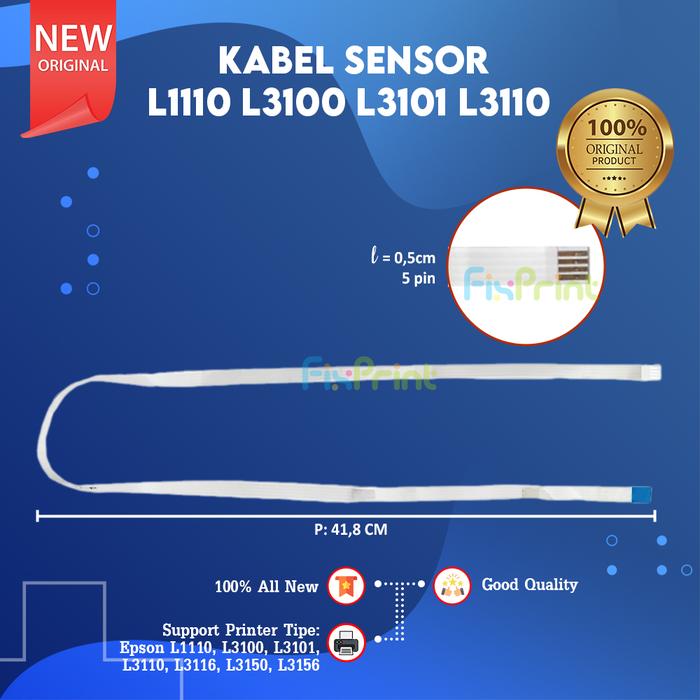 Gambar Kabel Head + Sensor Printhead Epson L3110 L1110 L3150 L3156 L4150 - Kabel Sensor dari FixPrint Bandung undefined Tokopedia