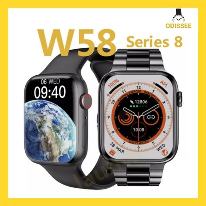 Jual IWO PRO W58 SMARTWATCH SERIES ALWAYS ON DISPLAY 2,13 INCH