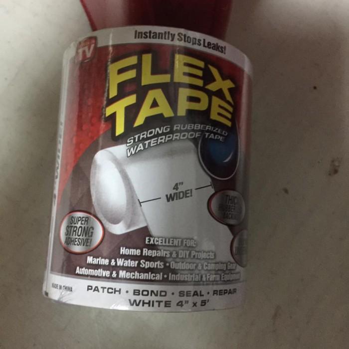 Gambar Flex Tape 4 Inch Waterproof - Putih dari WangiNusa Mart undefined Tokopedia