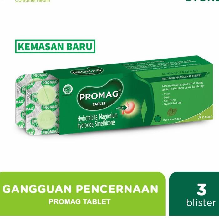 Gambar Promag Tablet Obat Sakit Maag Box Isi 3 Blister Ast dari Angseh Store undefined Tokopedia