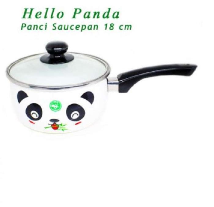 Gambar Panci Saucepan Hello Panda 18cm dari manolistore undefined Tokopedia