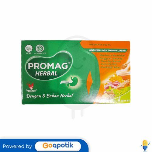 Gambar PROMAG HERBAL 10 ML BOX 6 SACHET dari Apotek Duta Medika Malang undefined Tokopedia