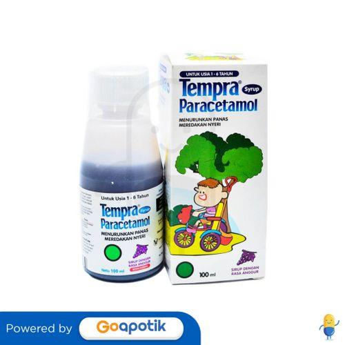 Gambar TEMPRA RASA ANGGUR SIRUP 100 ML dari Apotek Karunia Sehat Makassar by GoApotik undefined Tokopedia
