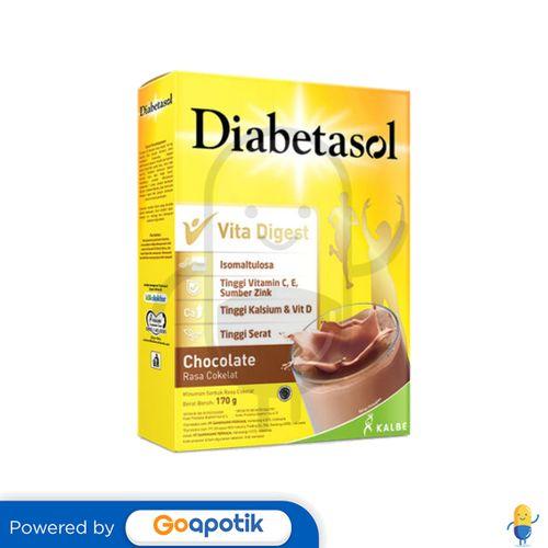 Gambar DIABETASOL VITA DIGEST RASA COKELAT 170 GRAM BOX dari Apotek K24 Bintang Farma_NEW undefined Tokopedia